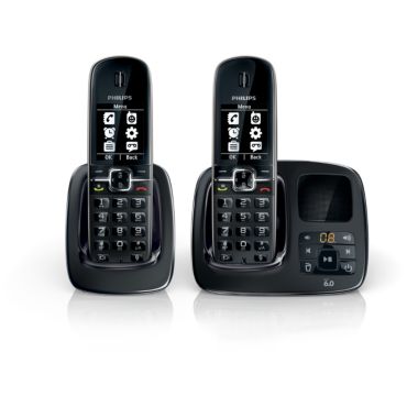 BeNear Telefone sem fio com secretária eletrônica