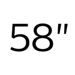 58 inchi