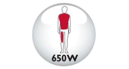 650 Watt infrared halogen lamp