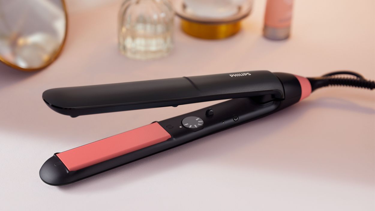 StraightCare Essential ThermoProtect straightener BHS376/00 | Philips