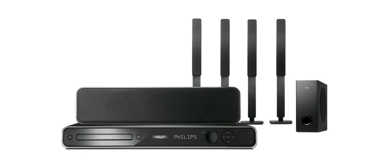 Powerful surround, high definition video