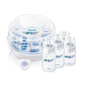 MICROWAVE STERILISER STARTER SET UK PROM