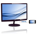 227E6EDSD LCD monitor with SoftBlue Technology