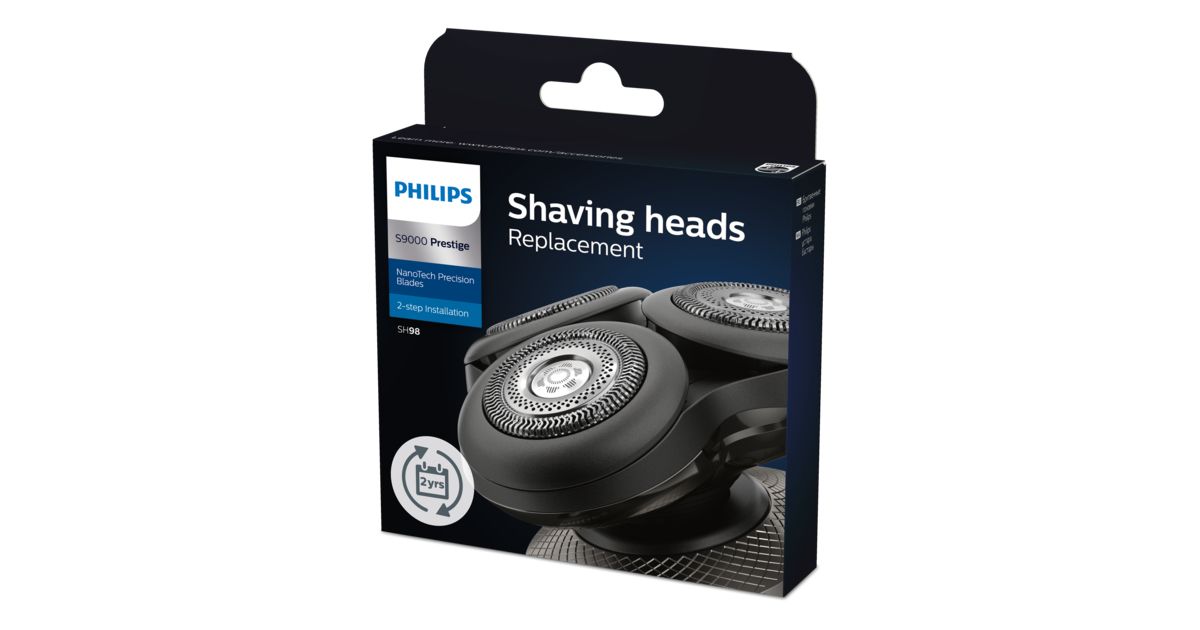 Shaver S9000 Prestige 交換用シェービングヘッド SH98/71 | Philips