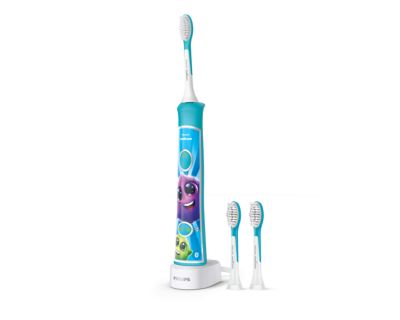 For Kids Sonic electric toothbrush - Dispense HX6313/72