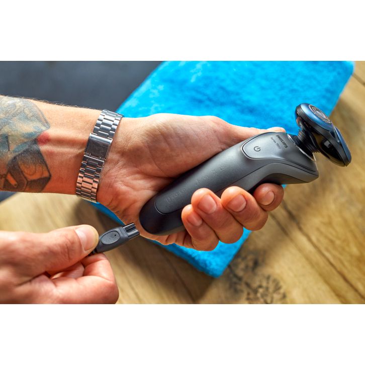 Close shave, even on sensitive skin