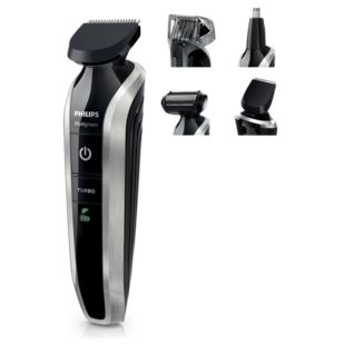Multigroom series 7000 kit à prova d&#039;água de aparagem para ROSTO, CORPO