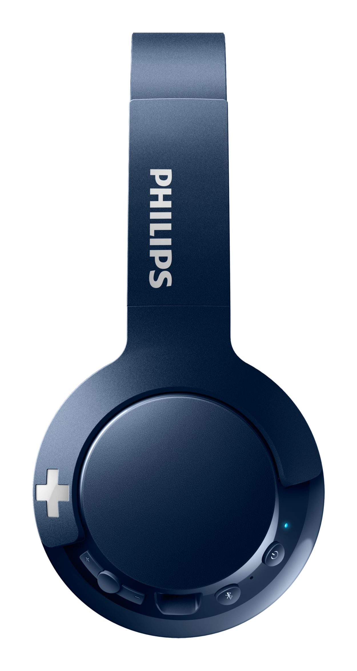 Wireless On Ear Headphone with mic SHB3075BL 00 Philips