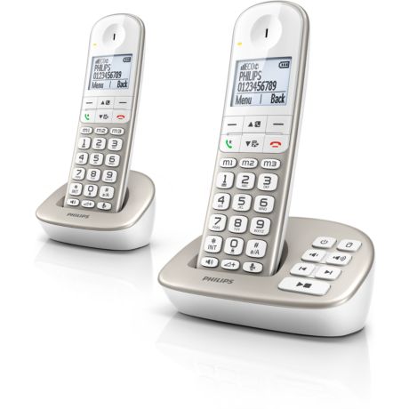 XL4952S/05  Téléphone fixe sans fil avec répondeur