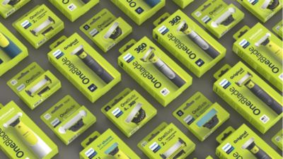 Philips oneblade scheermes verpakking