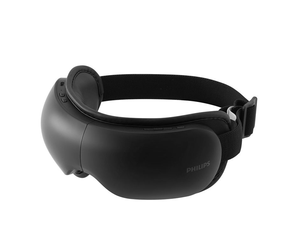 Massage eye mask with cold and hot compress