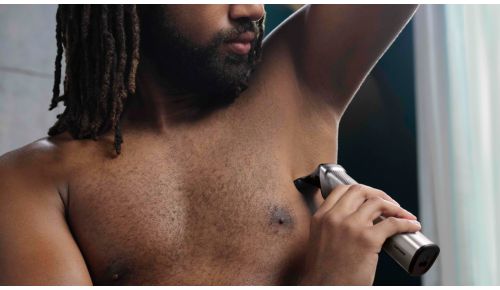 Tilbehør til skånsom og effektiv intimbarbering