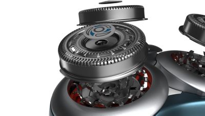 72 rotirajuće oštrice hvataju i podrezuju dlačice iz svih kutova