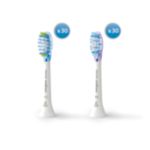 Contours to your teeth and gums for a deeper clean