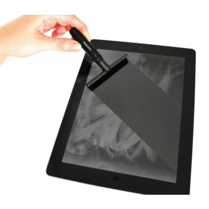 Lápiz óptico limpiador de pantallas