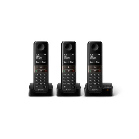 D4553B/FR  Téléphone fixe sans fil avec répondeur