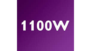 Duża moc — 1100 W