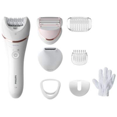 Philips Lumea BRI921/00 Corded IPL 7000 Series Prestige With 2 attachments  & Pen Trimmer, White