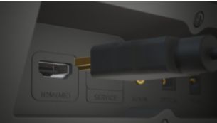 Rozhraní HDMI s funkcí ARC. Ovládejte soundbar dálkovým ovladačem televizoru