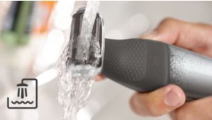 Fácil de limpiar y usar dentro o fuera de la ducha