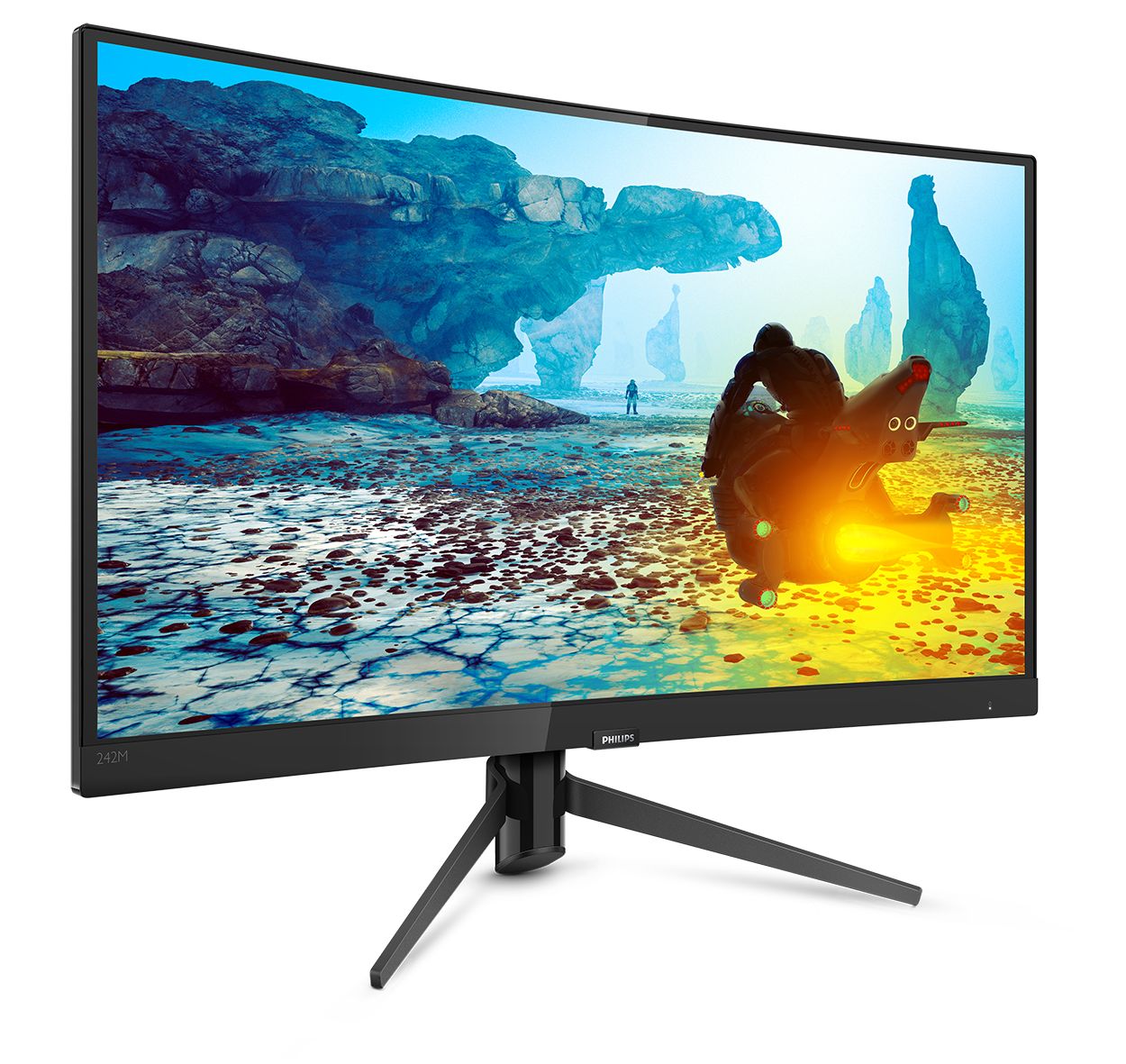 Philips モニター Momentum 326M Gaming Monitor Ambiglow 搭載 4K HDR ディスプレイ 326M6VJRMB