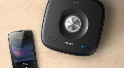 Play music in one room wirelessly via Bluetooth