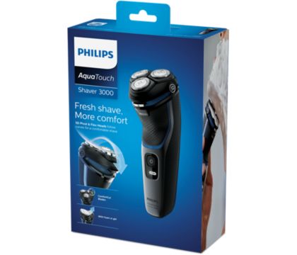 Philips Afeitadora AquaTouch Shaver Serie 3000 S3122/51