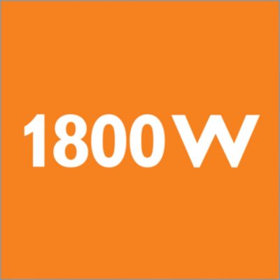 1800 W motor z največjo sesalno močjo 300 W