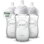 Avent Natural glass baby bottle
