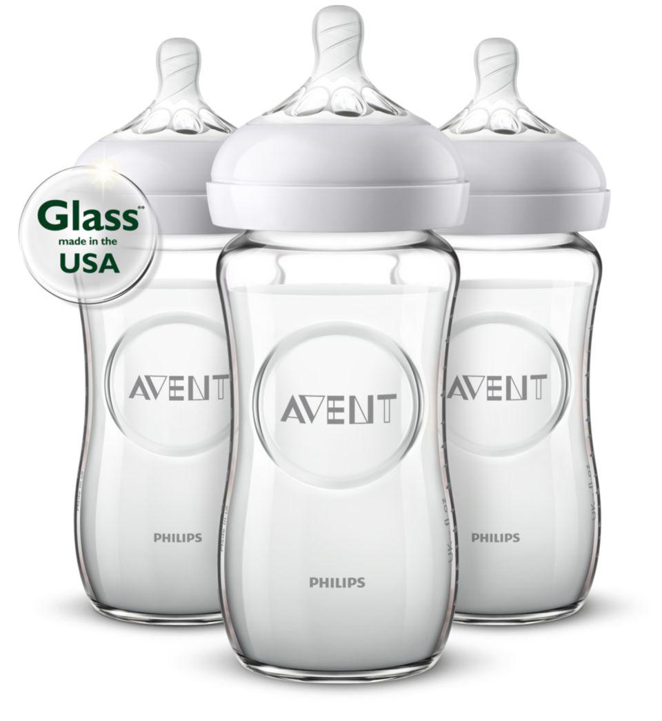 Philips Avent Avent Glass Natural Baby Bottle With Natural