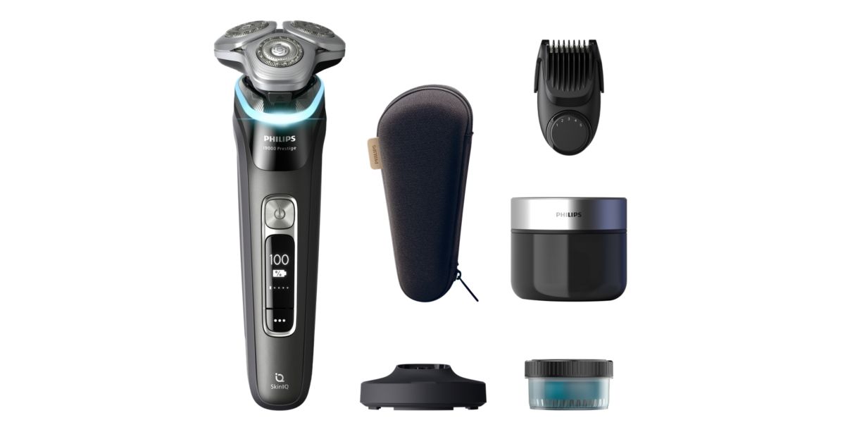 脱毛・除毛 PHILIPS i9000 Prestige XP9204/30 i9000 Prestige Wet&Dry Electric Shaver with SkinIQ XP9200/33 | Philips
