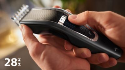 28 ajustes de longitud con selector de precisión