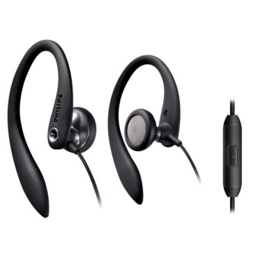 Slušalke z ušesno zanko z mikrofonom