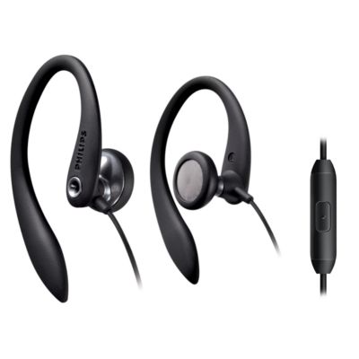 Earhook Headphones with mic