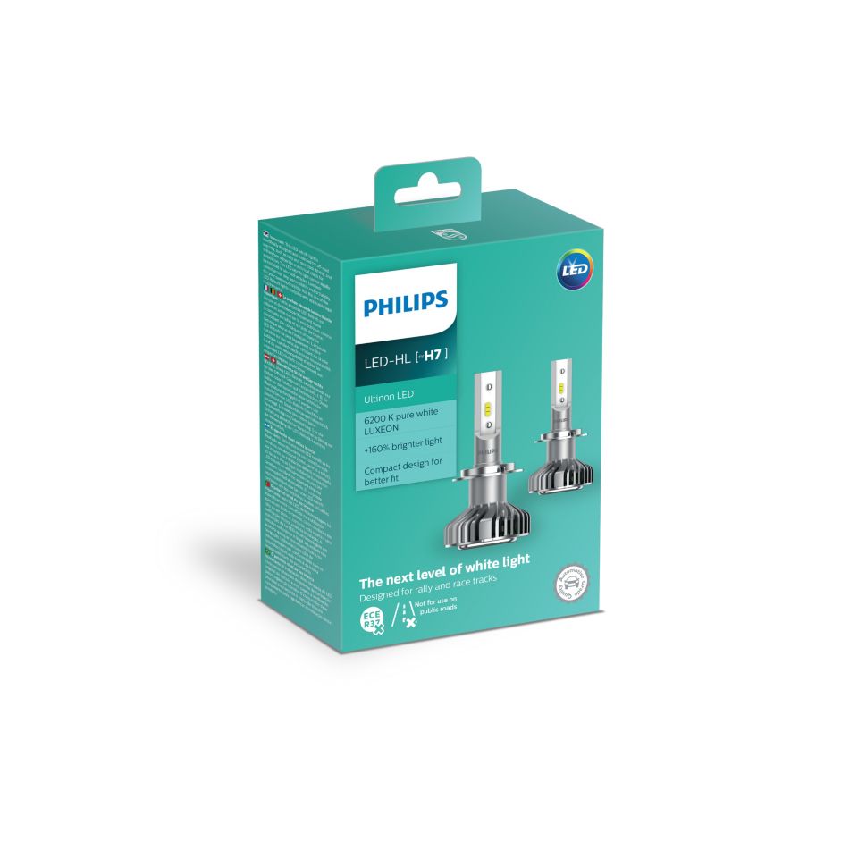 PHILIPS H7-LED Bombilla LED para faros delanteros Manual del usuario