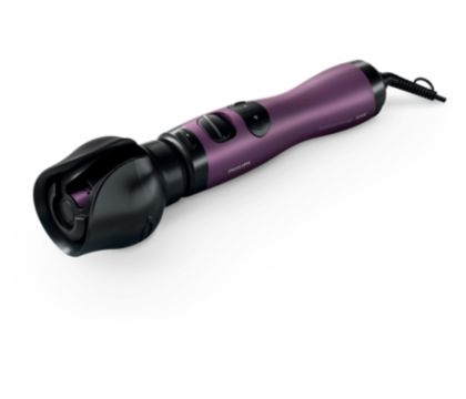 Soft curls, waves and volume with auto air curling