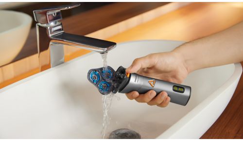 One-touch open for easy cleaning