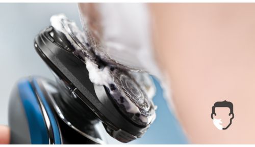 Schonende Trocken- oder erfrischende Nassrasur mit Aquatec