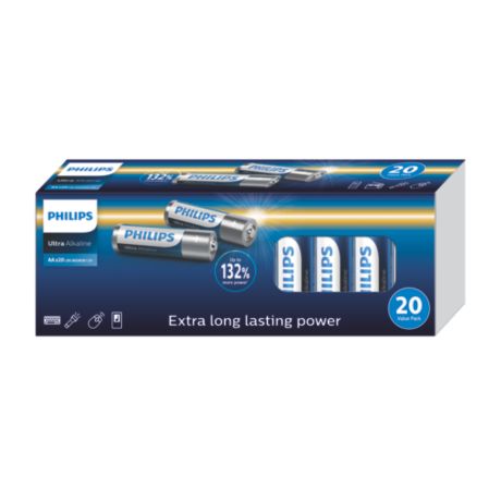 LR6E20BX/10 Ultra Alkaline Pilha