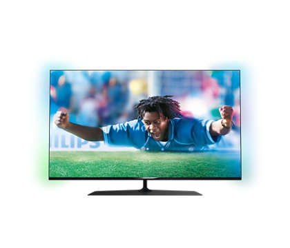 Téléviseur LED ultra-plat Smart TV 4K Ultra HD