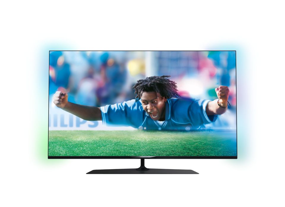 Niezwykle smukły telewizor LED Smart 4K Ultra HD