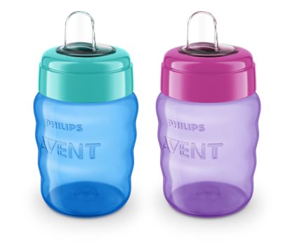 Avent glass best sale sippy cup