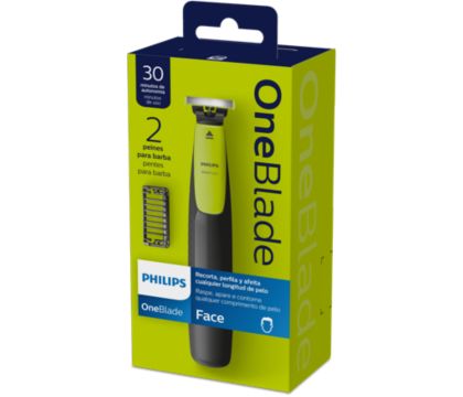 Afeitadora Philips Oneblade Qp2510 Verde Lima Y Gris Marengo 100v