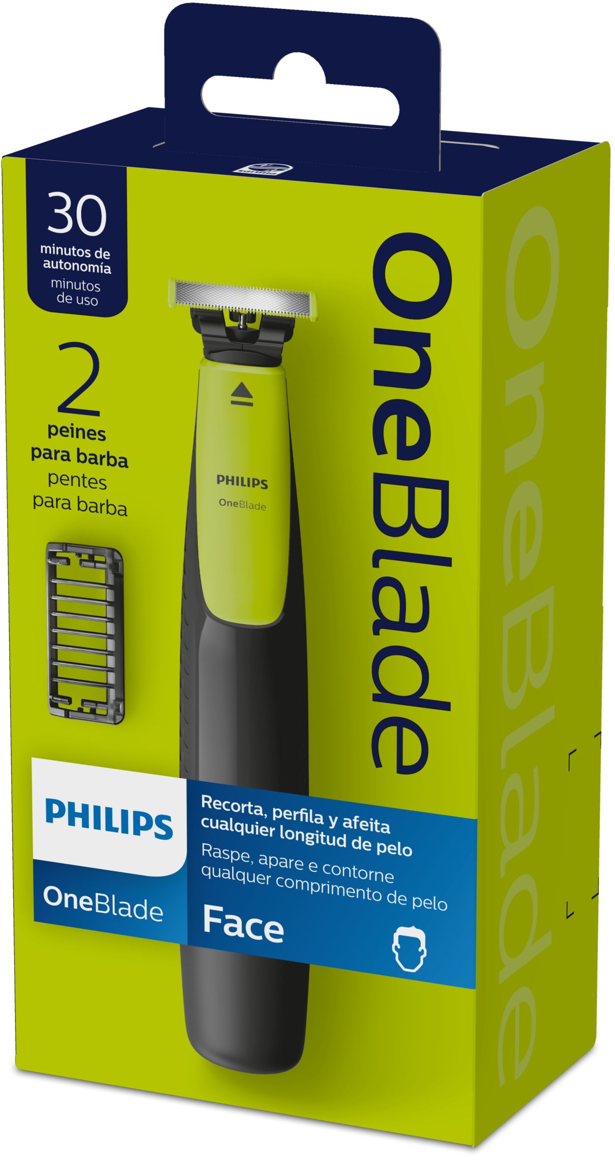 Afeitadora Philips OneBlade Recargable QP2510 Bivolt