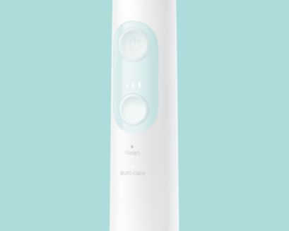 Gros plan sur le manche de la brosse ProtectiveClean
