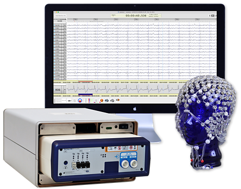 Geodesic EEG System 400 Research MR conditional kit Whole head EEG systems with high spatial resolution for use in MR environments