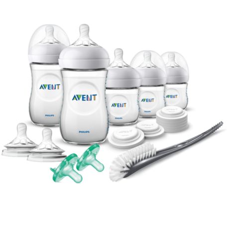 SCD206/03 Philips Avent Natural Baby Bottle Newborn Starter Gift Set