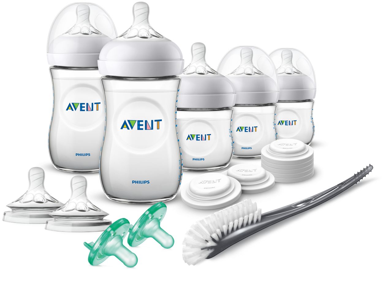 Natural Baby Bottle Newborn Starter Gift Set SCD206/03 | Avent