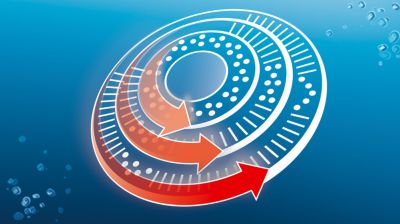 Têtes de rasoir TripleTrack : surface de rasage 50 % plus importante