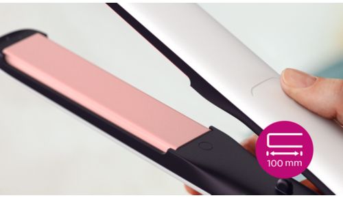 Placas de 100 mm de largo para un alisado rápido y sencillo